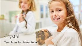  Presentation with elementary children - Cool new presentation with children-explore-guinea-pigs backdrop and a soft green colored foreground