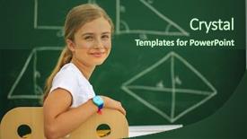  Presentation with back school - Colorful presentation enhanced with children math - back to school - beautiful backdrop and a tawny brown colored foreground