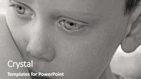  Presentation with sydney getting around - Beautiful presentation featuring children pain - young boy upset after getting backdrop and a  colored foreground