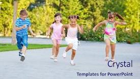  Presentation with joy - Amazing slides having kids find joy in competition backdrop and a lemonade colored foreground