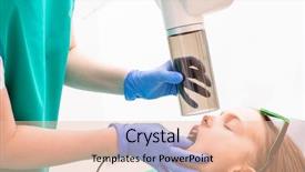  Presentation with electronic sensor - Amazing slide deck having children radiology - radiographer taking teeth radiography backdrop and a lemonade colored foreground