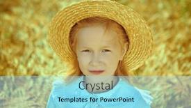  Presentation with romantic - PPT theme having children-s-fashion-romantic-style background and a arctic colored foreground