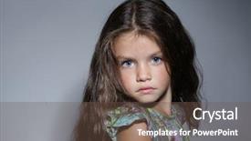  Presentation with dark - Audience pleasing slide deck consisting of children sexy posing - close up portrait of young backdrop and a  colored foreground