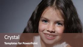  Presentation with dark - Presentation design consisting of children sexy posing - close up portrait of young background and a  colored foreground