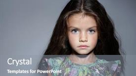  Presentation with dark - PPT theme consisting of children sexy posing - close up portrait of young background and a gray colored foreground