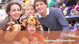  Presentation with family children - Amazing presentation having children trade - family of four in shop backdrop and a coral colored foreground