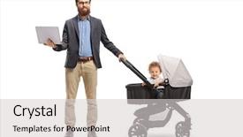  Presentation with lens flare on white - Slides enhanced with children use internet - full length portrait background and a  colored foreground