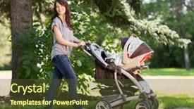  Presentation with mother baby - Amazing slide set having children walking away - full length of beautiful young backdrop and a tawny brown colored foreground