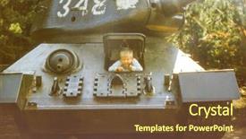  Presentation with film - Cool new theme with children war - vintage photo scanned reversal film backdrop and a  colored foreground