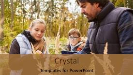  Presentation with history - Slides having children-with-clipboard-and-forester background and a red colored foreground