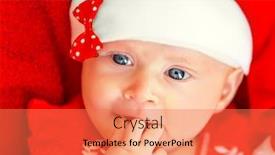  Presentation with childrens - Beautiful PPT layouts featuring childrens christmas party newborn girl wearing red festive costume happy childhood winter holidays new year celebration backdrop and a coral colored foreground