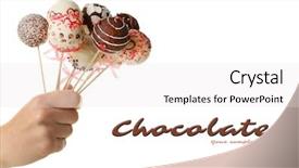  Presentation with childrens - PPT theme having childrens day - female hand holding cake pops background and a sky blue colored foreground