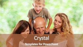  Presentation with nurse discussing family - Presentation consisting of childrens magazines - family reads the newspaper outdoors background and a  colored foreground