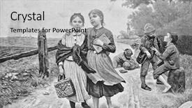  Presentation with schools - Theme with childrens magazines - return of the schools engraving background and a light gray colored foreground