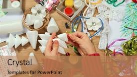  Presentation with childrens - Amazing slides having childrens making decorations for new backdrop and a  colored foreground