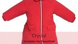  Presentation with childrens - Audience pleasing slides consisting of childrens-snowsuit-fall backdrop and a red colored foreground