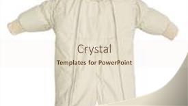  Presentation with childrens - Amazing presentation theme having childrens snowsuit fall on a white background backdrop and a lemonade colored foreground