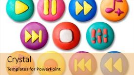  Presentation with colorful music - Beautiful presentation theme featuring two young people finding information for their study on computer in public library young students sitting on table working on computer backdrop and a dark gray colored foreground