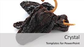  Presentation with mexican - Colorful PPT theme enhanced with chile ancho mexican dried chili backdrop and a light gray colored foreground