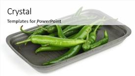  Presentation with chilli - Beautiful PPT theme featuring chile peppers - chilli pepper pack backdrop and a  colored foreground