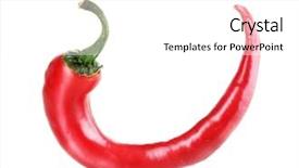  Presentation with red white blue confetti - Presentation design enhanced with chile peppers - red hot chili pepper isolated background and a  colored foreground