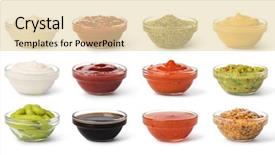  Presentation with chili - Amazing presentation theme having chili - bowl with sauce set isolated backdrop and a lemonade colored foreground