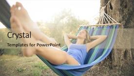  Presentation with can i design a garden - Beautiful PPT layouts featuring chill - chilling in the garden backdrop and a lemonade colored foreground