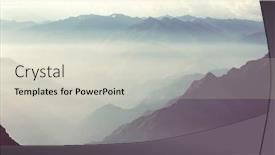  Presentation with uzbekistan - Audience pleasing PPT theme consisting of chimgan-mountains-near-tashkent-city backdrop and a soft green colored foreground