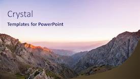  Presentation with uzbekistan - PPT theme with chimgan-mountains-near-tashkent-city background and a sky blue colored foreground