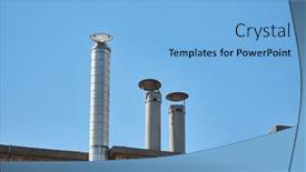  Presentation with late - PPT theme enhanced with chimneys-on-roofs-in-late background and a light blue colored foreground