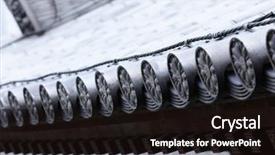  Presentation with china culture - PPT theme featuring china culture - chinese temple decoration background and a  colored foreground