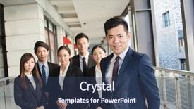  Presentation with business team join hands white - PPT layouts having china leadership - successful business team of asian background and a  colored foreground