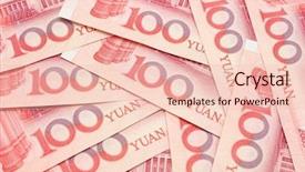  Presentation with china - Presentation having china one hundred yuan background and a lemonade colored foreground