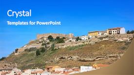  Presentation with defining our way - PPT theme enhanced with chinchilla montearagon by saint james background and a  colored foreground