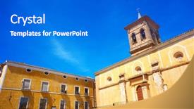  Presentation with defining our way - Beautiful presentation design featuring chinchilla montearagon by saint james backdrop and a  colored foreground