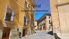  Presentation with this way our way - Colorful presentation enhanced with chinchilla montearagon by saint james backdrop and a  colored foreground