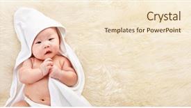  Presentation with chinese chinese - Amazing slide deck having chinese baby boy covered backdrop and a cream colored foreground