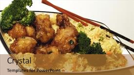  Presentation with chinese chinese - Audience pleasing PPT layouts consisting of chinese cuisine backdrop and a red colored foreground