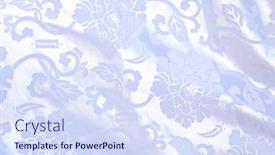  Presentation with chinese chinese - Cool new PPT theme with chinese-draped-silk backdrop and a sky blue colored foreground