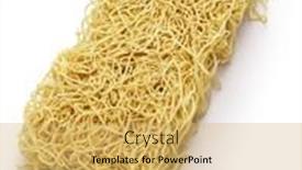  Presentation with noodles - Slides having chinese-dry-fine-noodles background and a yellow colored foreground
