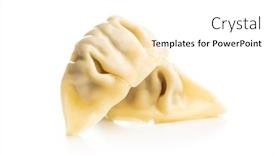  Presentation with chinese chinese - PPT theme enhanced with chinese-dumplings-isolated background and a white colored foreground