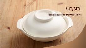  Presentation with clay - Audience pleasing presentation theme consisting of chinese empty clay pot backdrop and a lemonade colored foreground