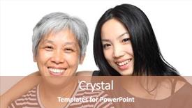  Presentation with feminine - Cool new presentation with chinese feminine - mother and daughter backdrop and a coral colored foreground
