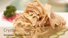  Presentation with chinese food - 