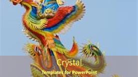  Presentation with chinese traditional - Presentation enhanced with chinese-god-carving-in-roof background and a red colored foreground