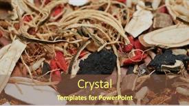  Presentation with herbal medicine - PPT layouts featuring chinese-herbal-medicine-tea background and a tawny brown colored foreground