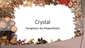  Presentation with traditional chinese medicine - PPT layouts featuring chinese herbal medicine with traditional background and a white colored foreground