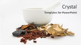  Presentation with chinese medicine - Cool new presentation with chinese medicine backdrop and a white colored foreground