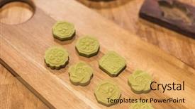  Presentation with festival - Beautiful slides featuring chinese mid autumn festival backdrop and a yellow colored foreground