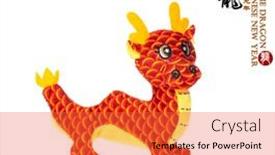 Presentation with chinese new year - Slide deck enhanced with chinese-new-year-concept and a red colored foreground